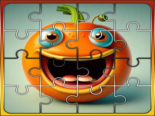 halloween pumpkin Jigsaw Game cover