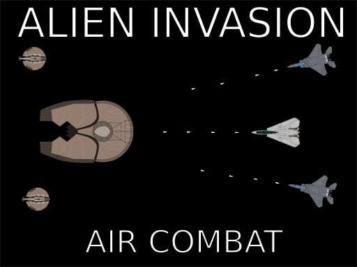 Air Combat. Alien Invasion cover