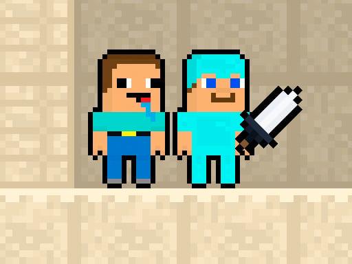 Noob vs Pro Sand island cover